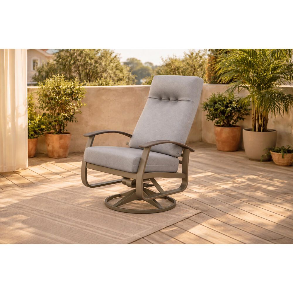Telescope Casual Furniture Montego Supreme Patio Swivel Rocker in Kismet Wren, , large