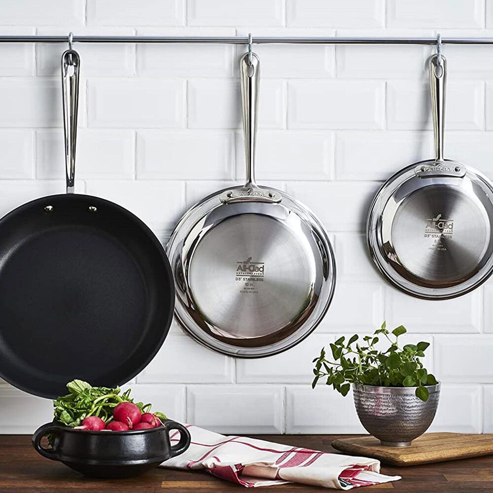 All-Clad 12&quot; 3 Qt. Nonstick Skillet, , large