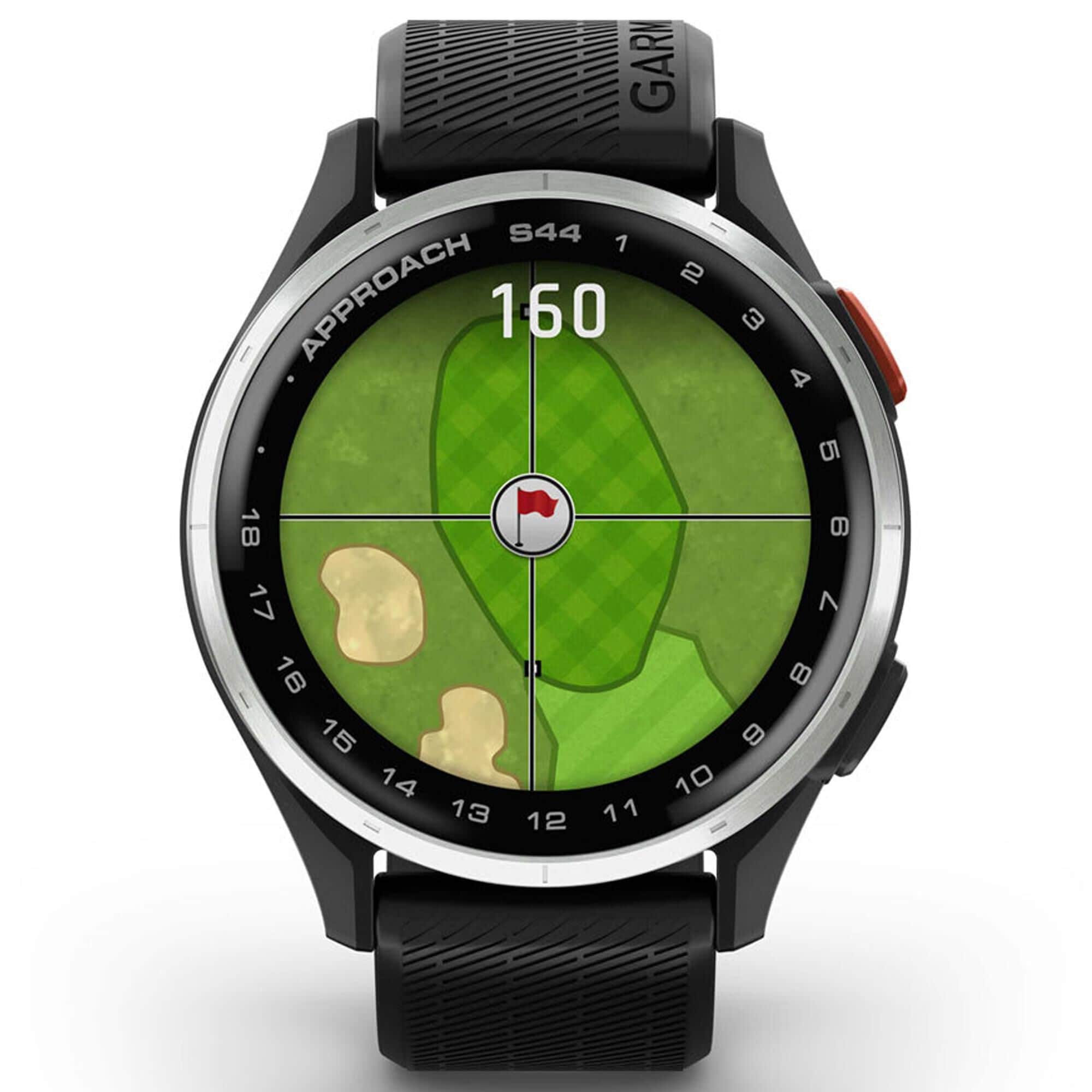 Garmin Approach S44 43mm Golf Smartwatch Silver Aluminum Bezel