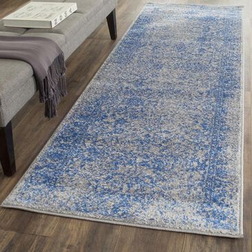 Safavieh Adirondack ADR109A-216 2"6" x 16" Grey/Blue Runner, , large