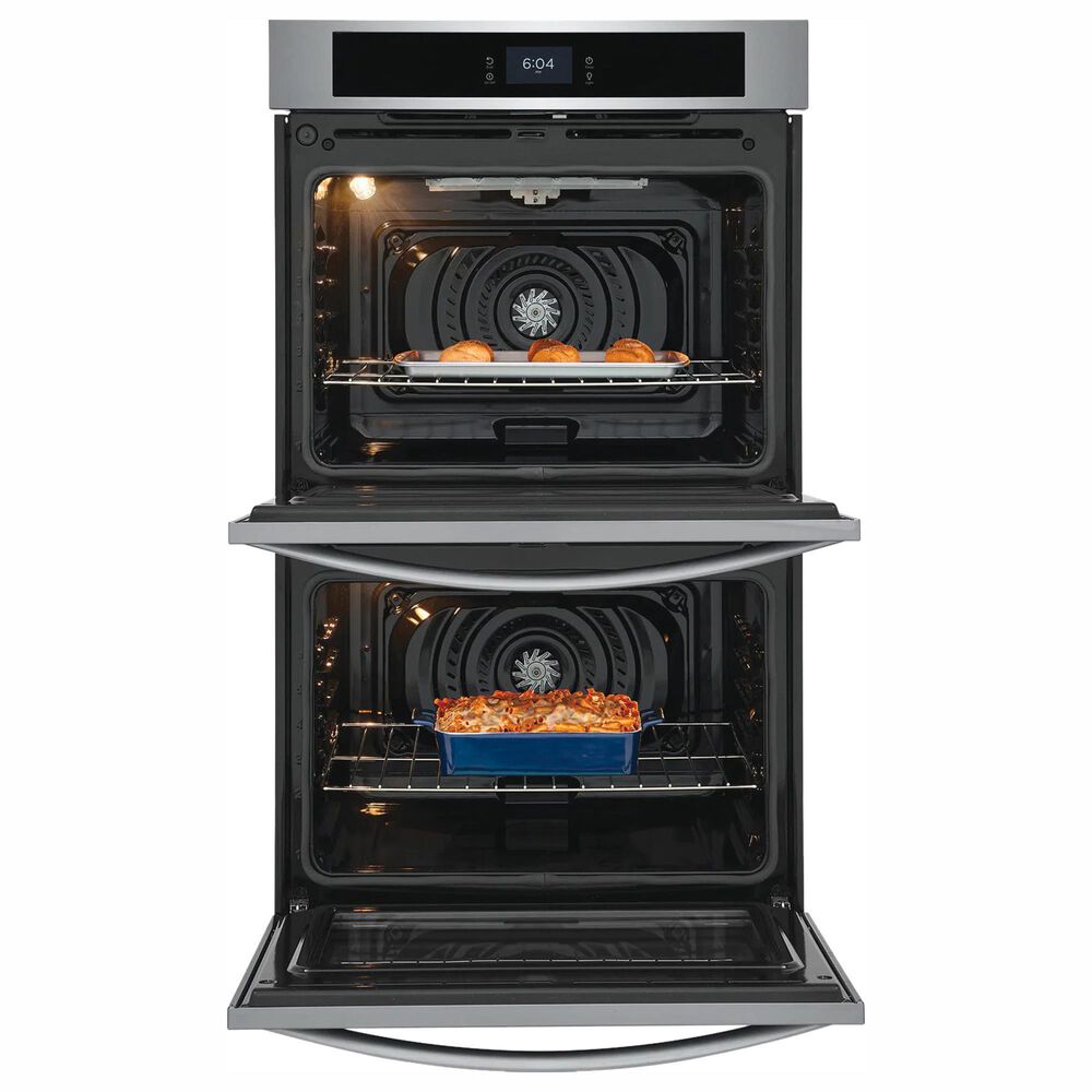 Frigidaire 30&quot; Double Electric Wall Oven with Fan Convection in Stainless Steel, , large