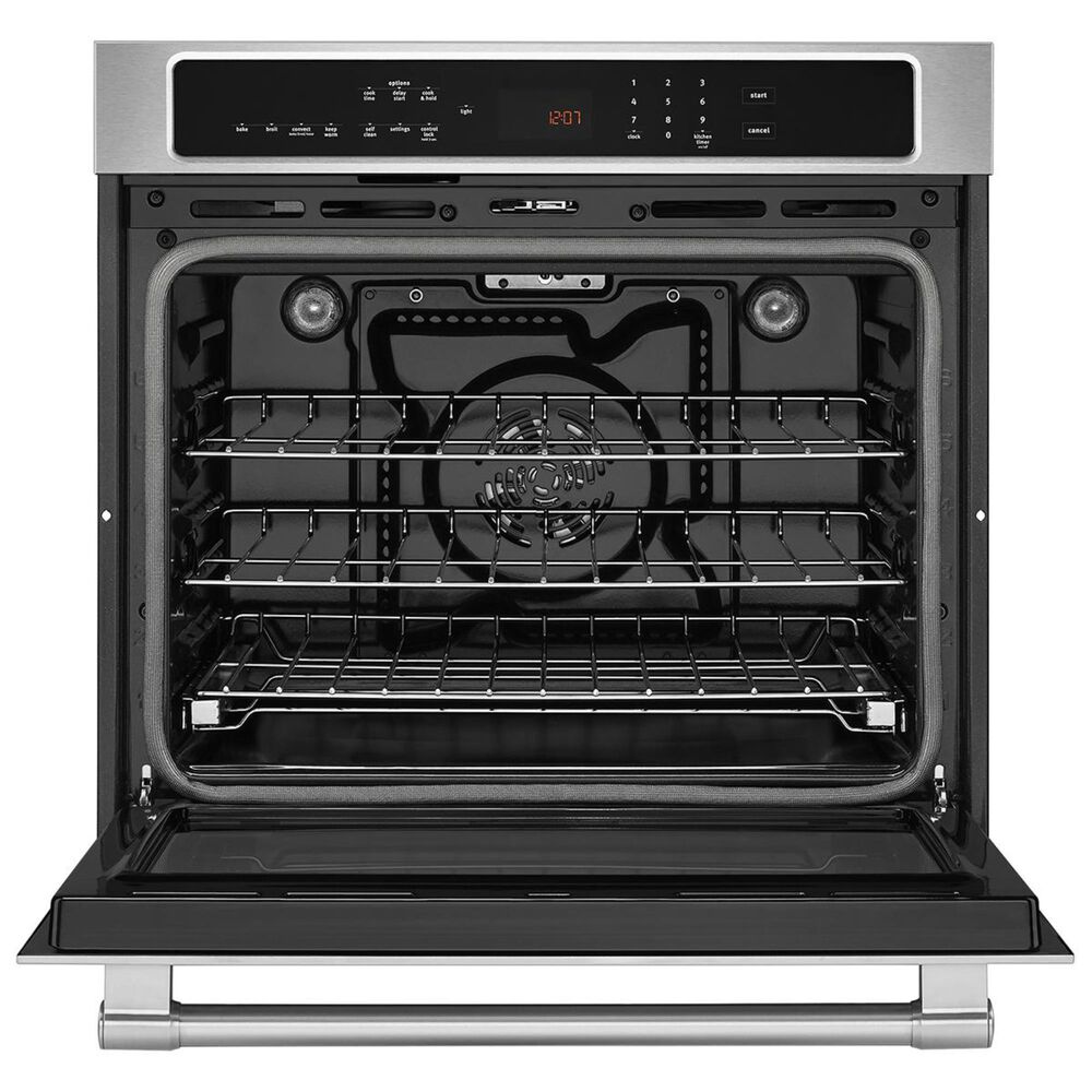 Maytag 30" Single Electric Wall Oven with Convection in Stainless Steel NFM
