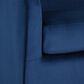 37B Hazel Swivel Lounge Chair in Navy Blue Sky Velvet, , large