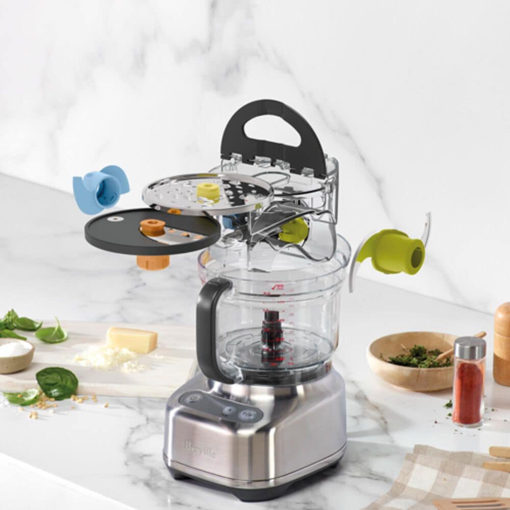 Keystone Sous Chef 9-Cup Food Processor in Brushed Stainless Steel, , large