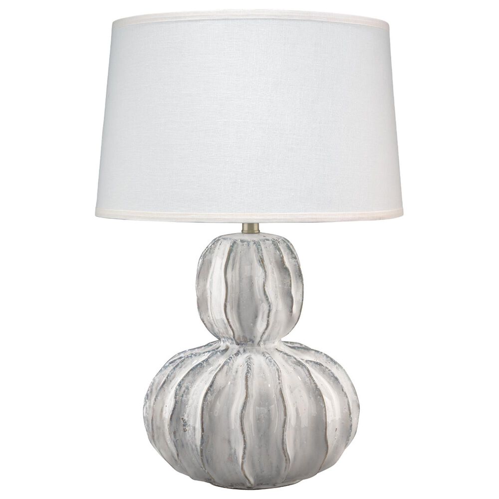 Splendor Living Yardfield Table Lamp in White and Blue, , large