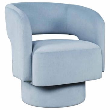 Waltham Sutton Swivel Chair in Blue, , large