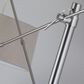 Adesso Manhattan 2-Arm Arc Lamp in Brushed Steel, , large