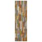 Dalyn Rug Company Kenner Abstract Copper 2"3" x 7"6" Runner, , large