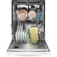 Whirlpool 24" Built-In Bar Handle Dishwasher with 47 Decibel in White, , large