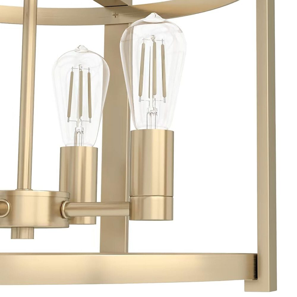 Hunter Astwood 18&quot; 4-Light Chandelier in Alturas Gold, , large