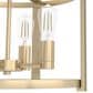 Hunter Astwood 18" 4-Light Chandelier in Alturas Gold, , large