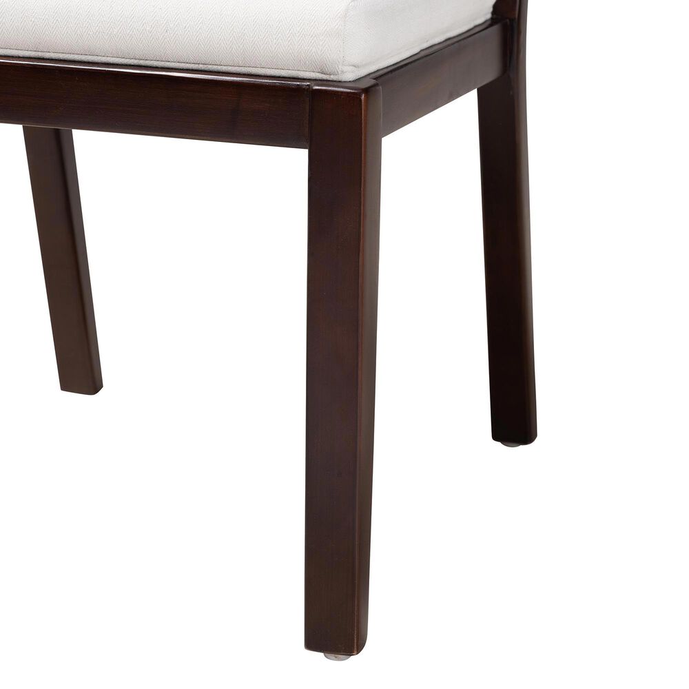 Baxton Studio Joana Side Chair in Dark Brown, , large