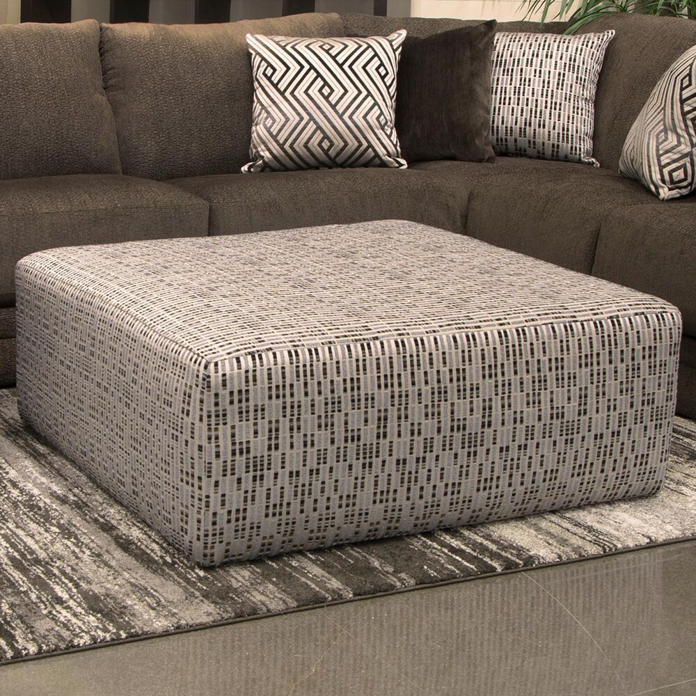 Hartsfield Galaxy 45&quot; Cocktail Ottoman in Noir, , large