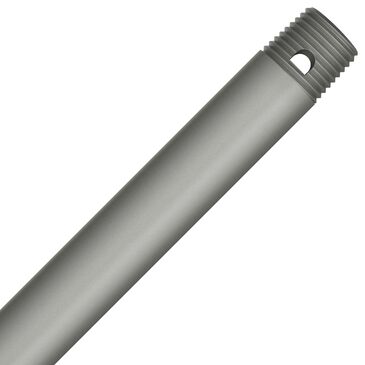 Hunter 12" Downrod in Matte Silver, , large