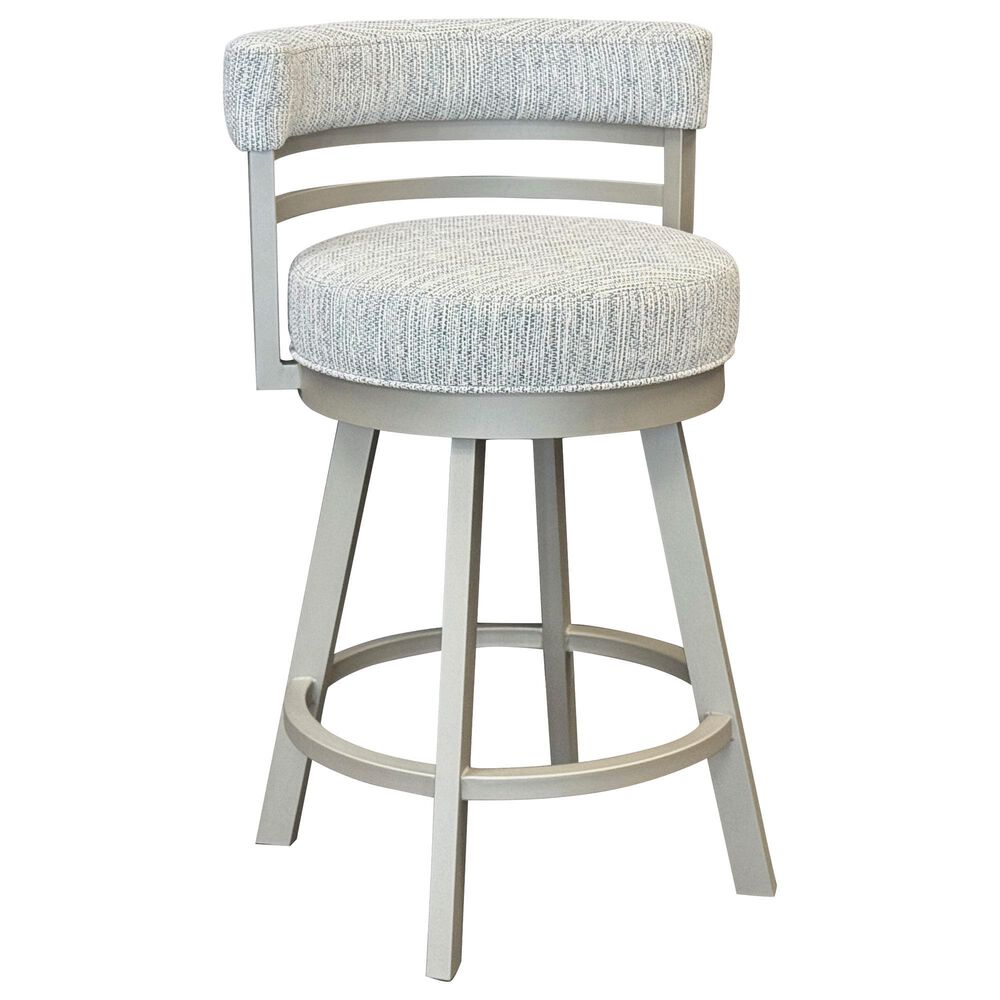 Delaware Dining Ambridge Swivel Counter Stool in Nickel, , large
