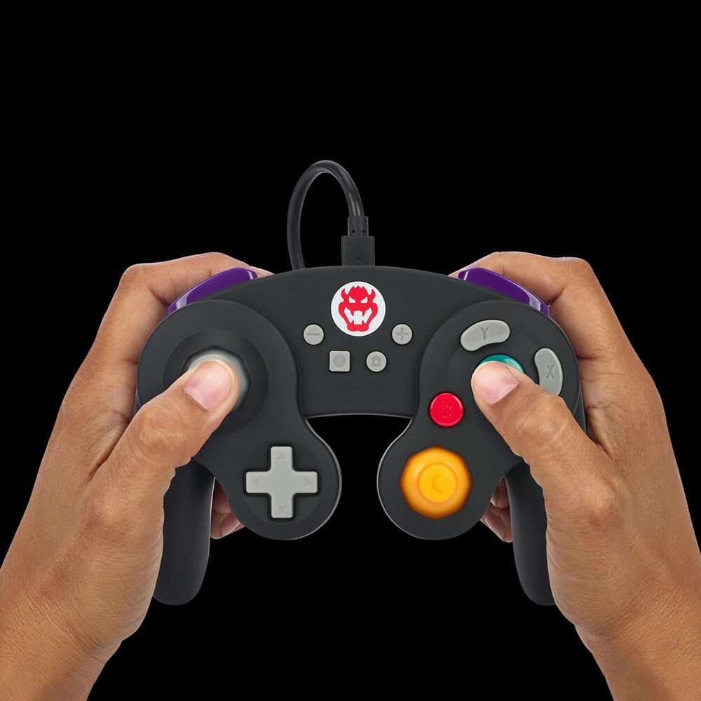 Surge GameCube Style Wired Controller for Nintendo Switch in Bowser, , large