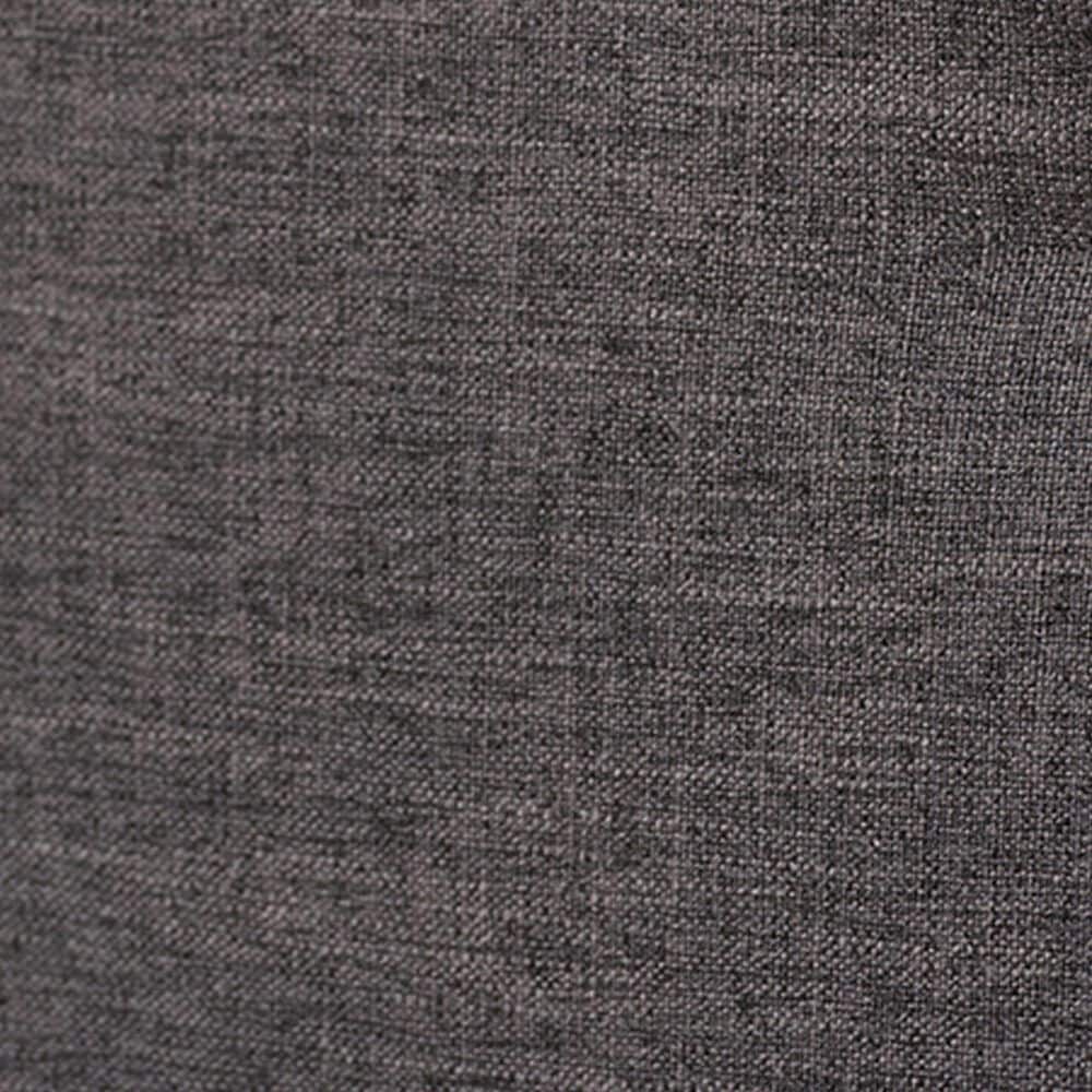 Baxton Studio Aubrey Queen Upholstered Headboard in Dark Grey, , large