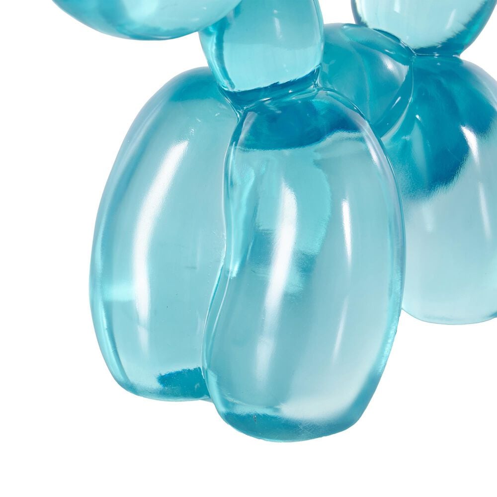 Maple and Jade Dog Tinted Balloon Decorative Sculpture in Light Blue, , large