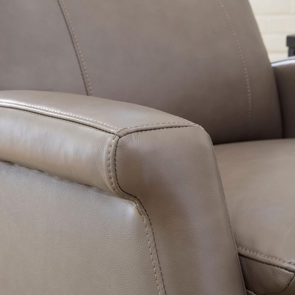 Simeon Collection Bristol Manual Swivel Glider Recliner in Graphite, , large