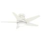 Hunter Isotope 44" Ceiling Fan with LED Light in Fresh White, , large
