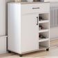 DHP Mirra Bar Cabinet in White, , large