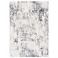 Safavieh Aston ASN704 4" x 6" Ivory and Grey Area Rug, , large