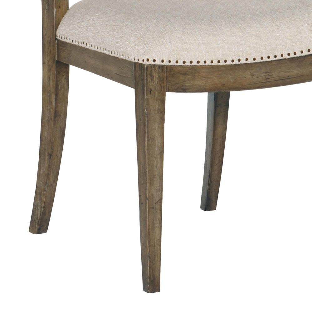 Hooker Furniture Sundance Carved Back Side Chair in Cliffside &#40;Set of 2&#41;, , large