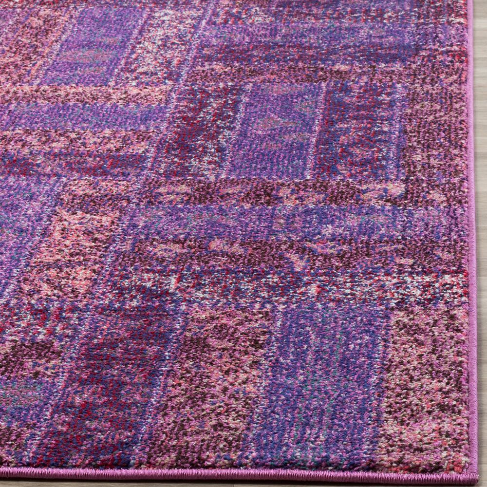 Safavieh Monaco MNC214L-5 5&#39;1&quot; x 7&#39;7&quot; Purple/Multi Area Rug, , large