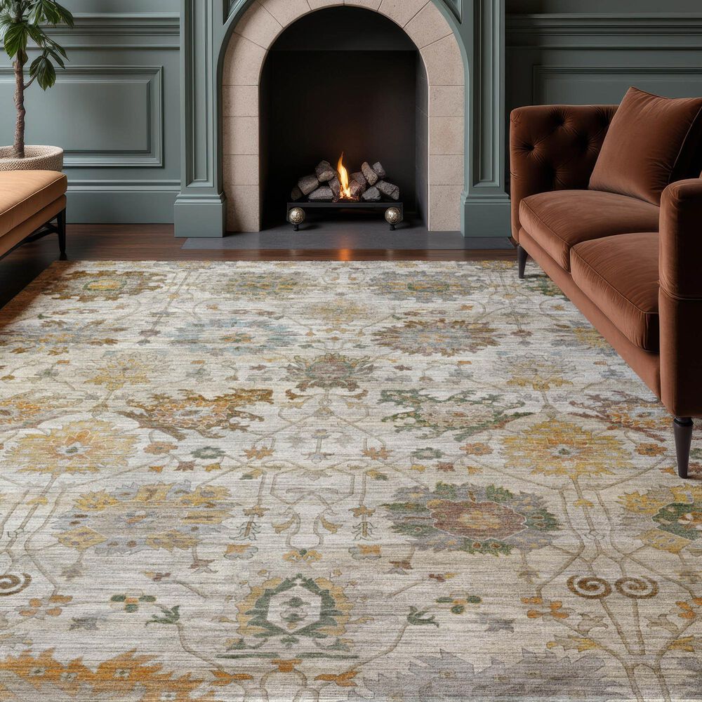 Dalyn Rug Company Aristo AR6 Ivory 5' x 7'6" Area Rug, , large