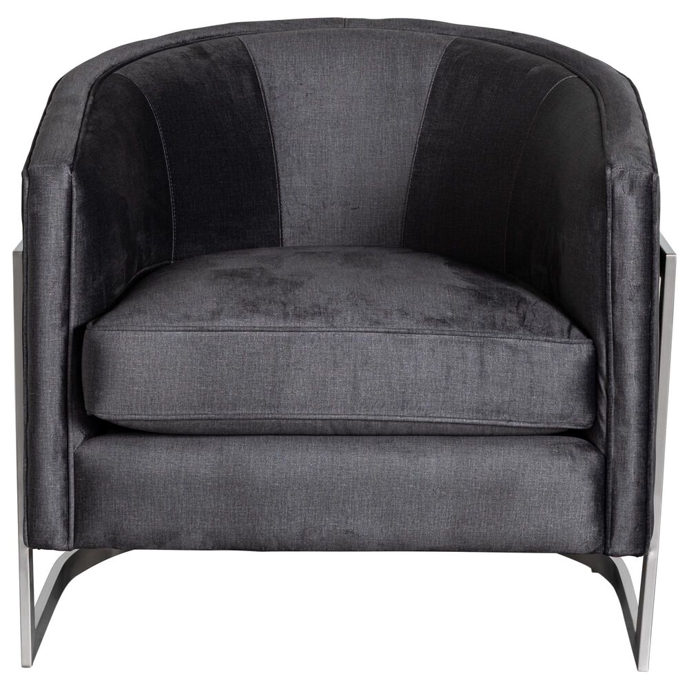 Decor-Rest Furniture Club Chair in Graphite, , large