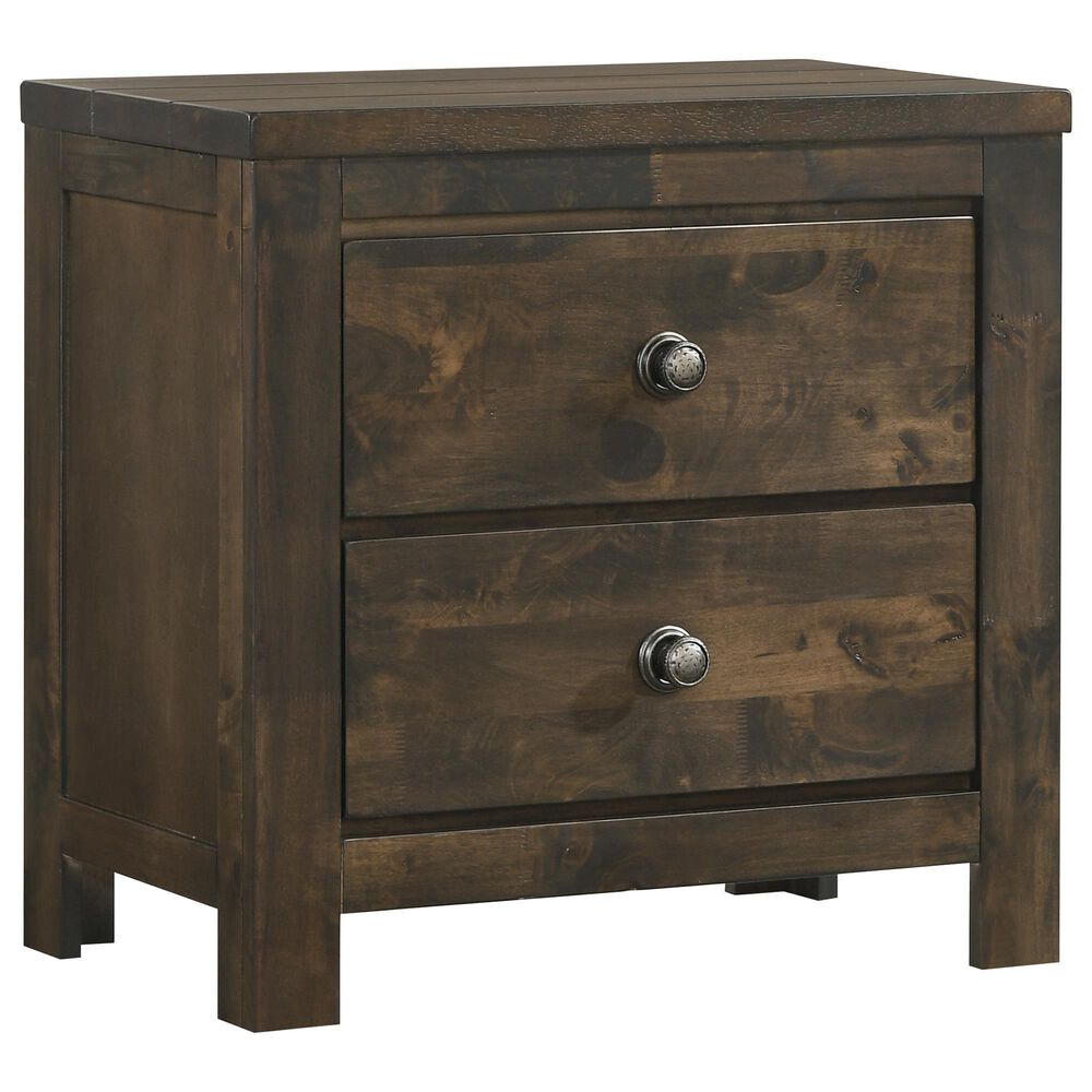New Heritage Design Blue Ridge 3-Piece Bedroom Set in Rustic Gray, , large