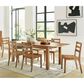 Millenium 7-Piece Dining Set in Brown, , large