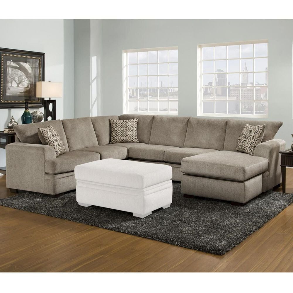 Southaven 2Piece Sectional in Cornell Pewter Nebraska Furniture Mart