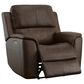 Flexsteel Henry 2-Piece Power Reclining Sofa and Recliner in Burnt Umber Brown, , large