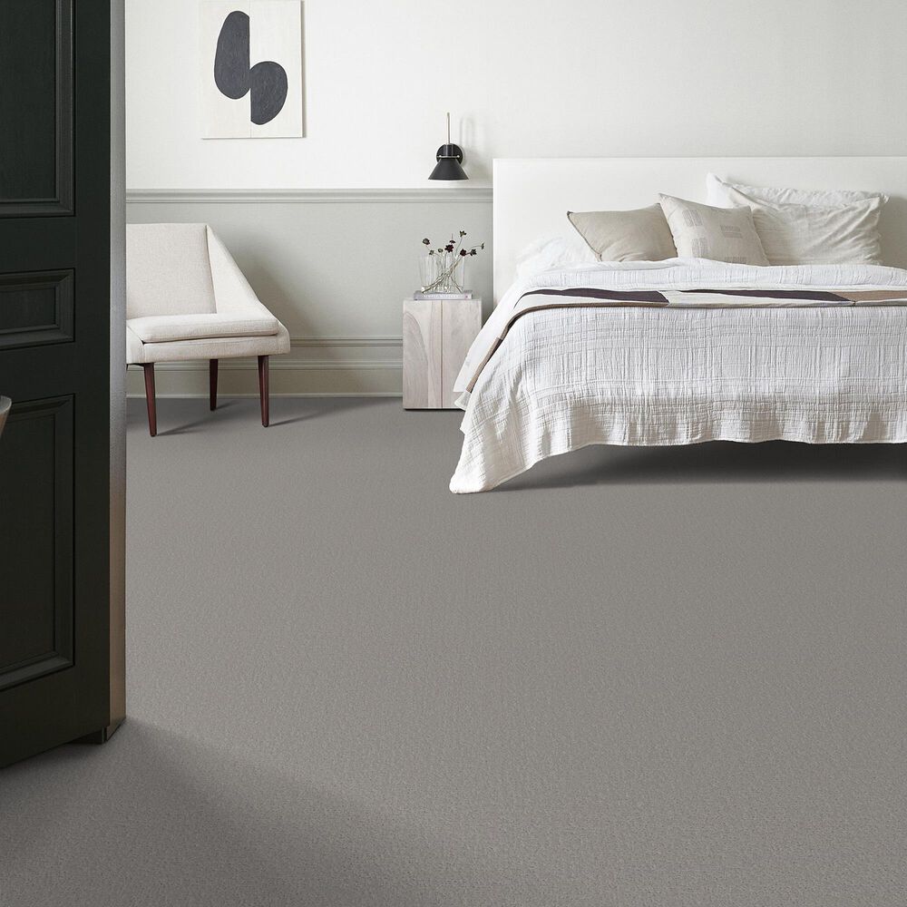 Shaw Canvas Comfort Blue Carpet in Restful Day, , large