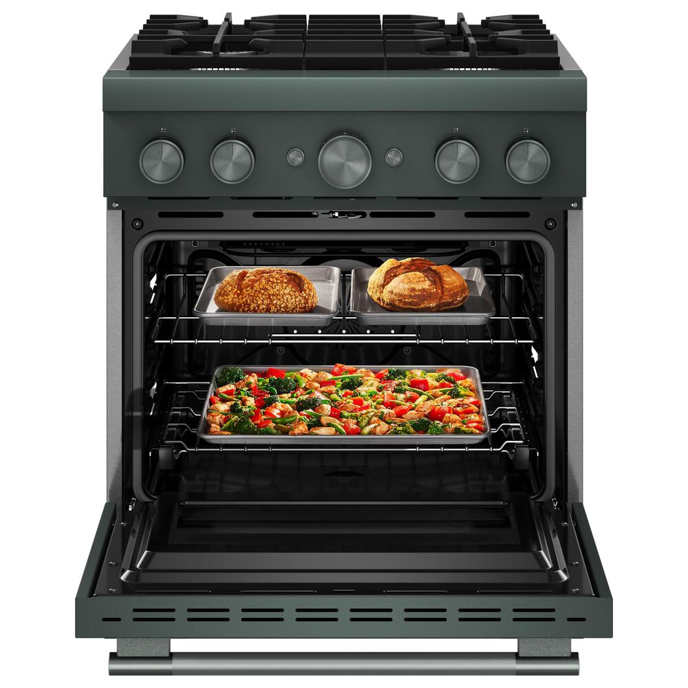 KitchenAid 4.1 Cu. Ft. Commercial-Style Dual Fuel Range in Juniper, , large