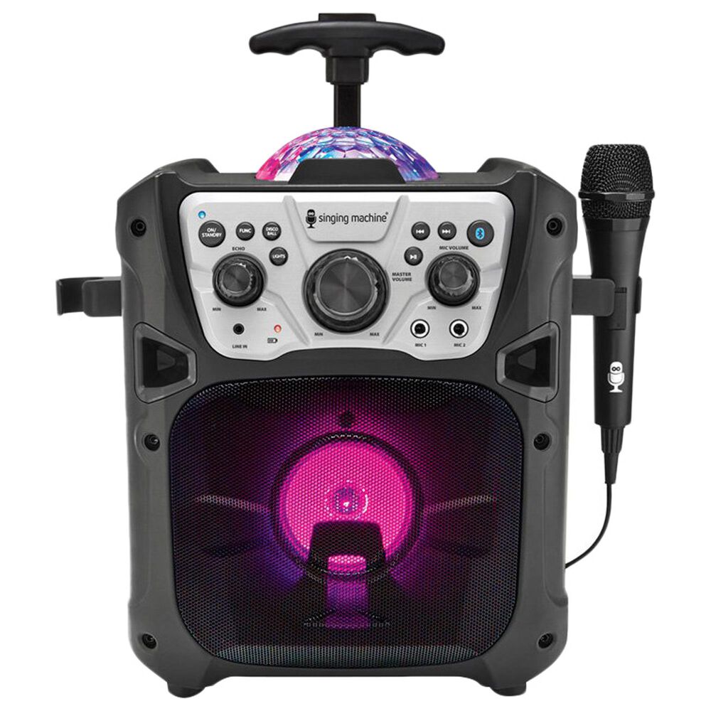 Singing Machine Portable Karaoke with Recharging Battery, , large