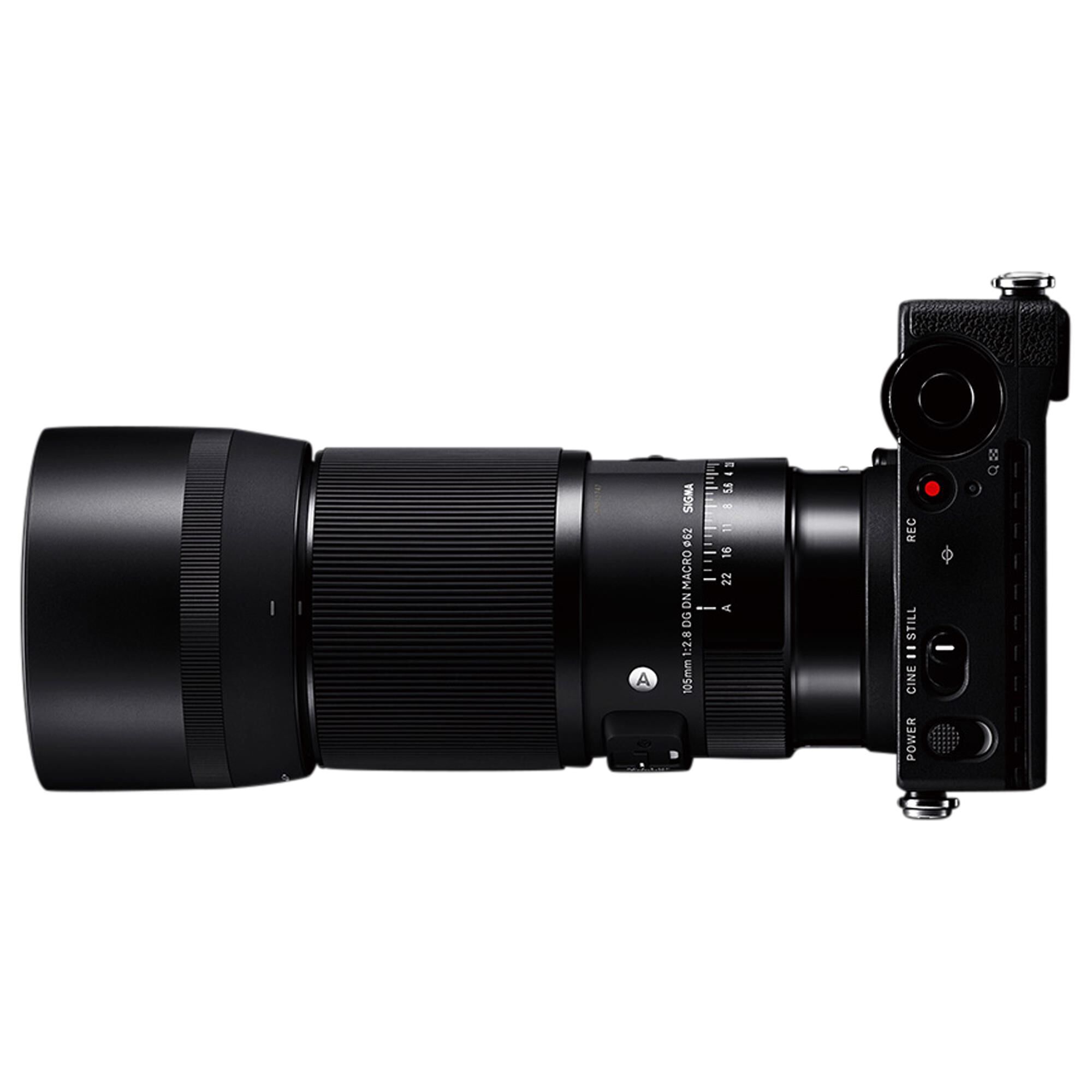 Sigma 105mm F/2.8 DG DN Macro for Sony in Black | NFM