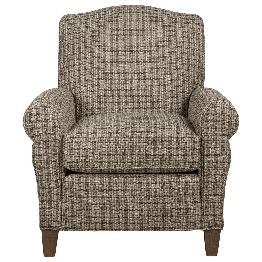 Smith Brothers Stationary Accent Chair in Brown, , large