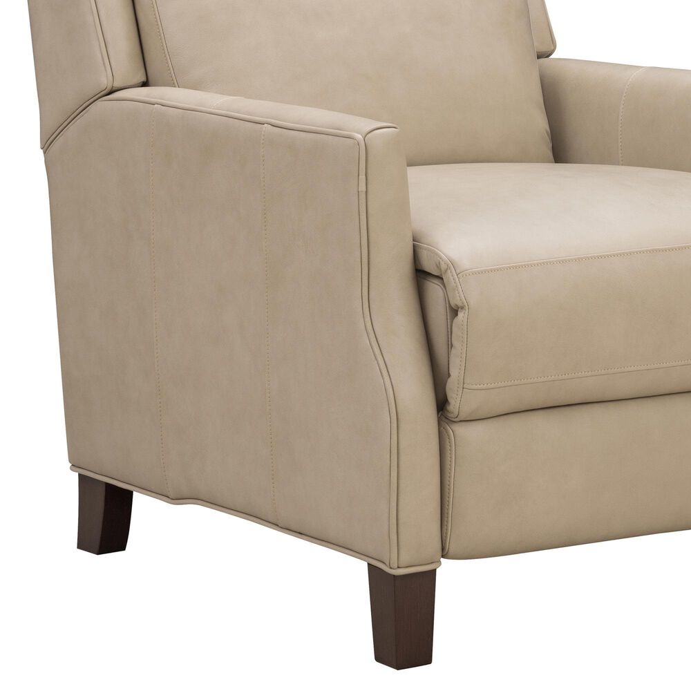 Barcalounger Ledger Leather Power Recliner in Stone, , large