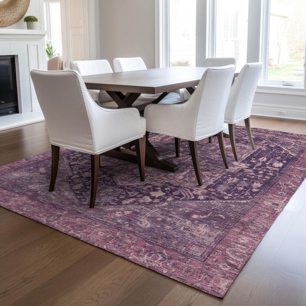 Dalyn Rug Company Solace SL14 10&#39; x 14&#39; Eggplant Area Rug, , large