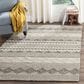 Safavieh Natura Transitional 5" x 8" Grey and Ivory Area Rug, , large