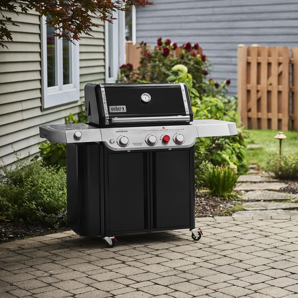 Weber Genesis SP-E-335 3-Burner Liquid Propane Gas Grill in Black, , large