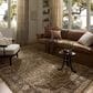 Loloi Haywood Moss and Charcoal 6"7" x 9"2" Area Rug, , large
