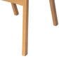 Hearth and Haven Belfast Patio Dining Chair with Beige Mesh Sling in Teak (Set of 2), , large
