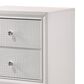 Crown Mark Lyssa Full Bed with Nightstand in White, , large