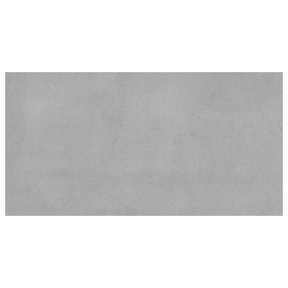 Emser Building Blocks Concrete Silver 15" x 29" Porcelain Tile, , large