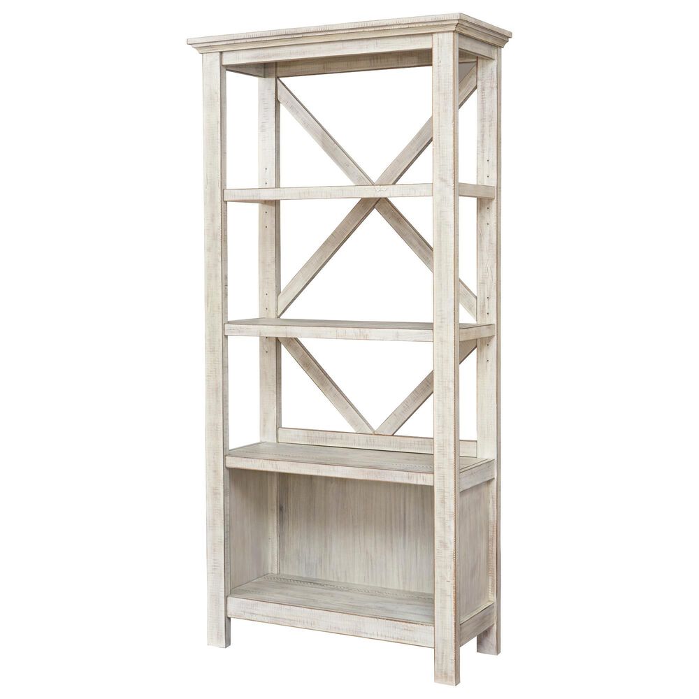 Ashley Carynhurst 3-Piece Office Desk Set in Whitewash, , large