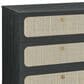 Modway Chaucer 6-Drawer Compact Dresser in Black, , large