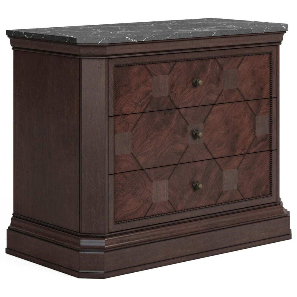 Vantage Revival 3-Drawer Bachelor"s Chest in Napa Mahogany, , large